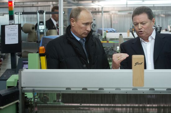 Vladimir Putin visits Northwestern Federal District