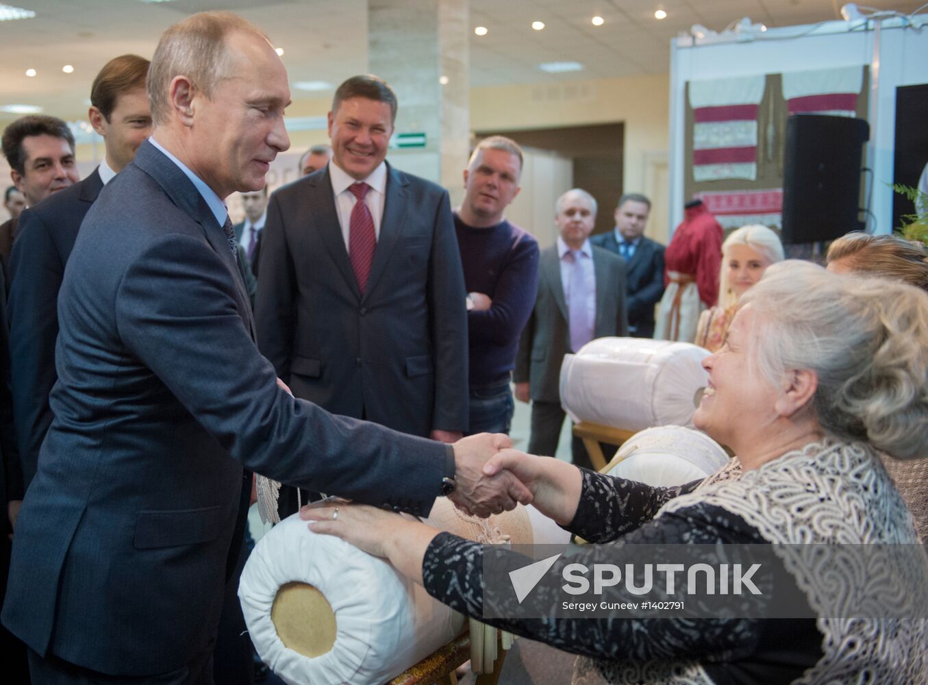 Vladimir Putin visits Northwestern Federal District