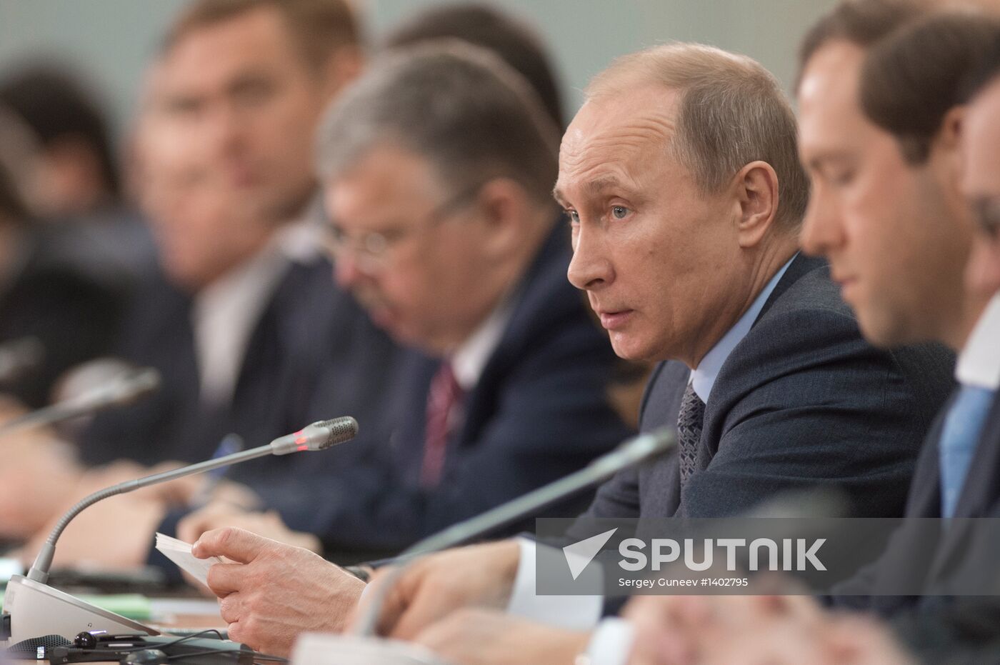 Vladimir Putin visits Northwestern Federal District