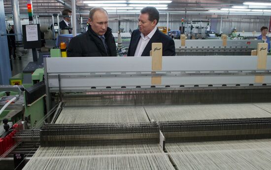 Vladimir Putin visits Northwestern Federal District