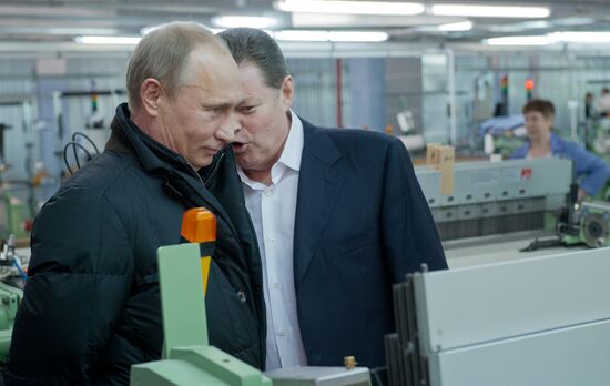 Vladimir Putin visits Northwestern Federal District