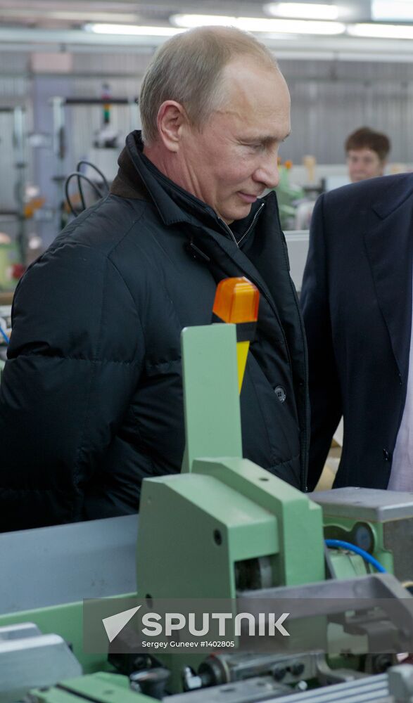 Vladimir Putin visits Northwestern Federal District