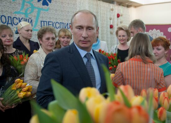 Vladimir Putin visits Northwestern Federal District
