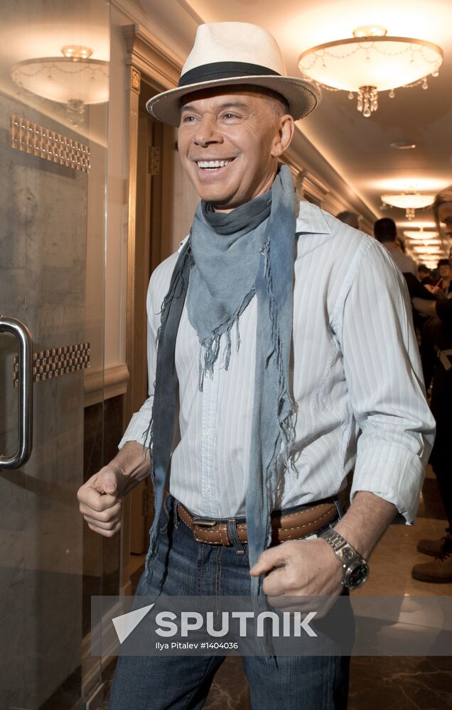 Fashion designer Valentin Yudashkin presents gala show