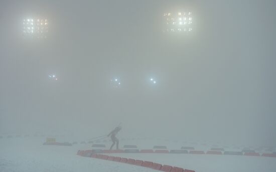 Biathlon. 8th stage of World Cup. Women's Sprint