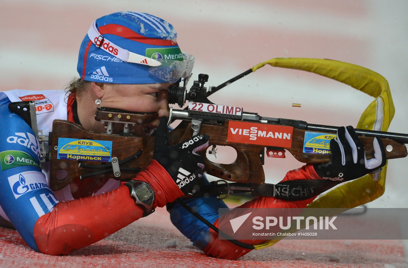 Biathlon. 8th stage of World Cup. Women's Sprint