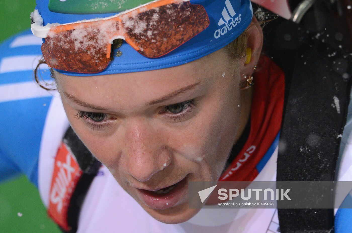 Biathlon. 8th stage of World Cup. Women's Sprint