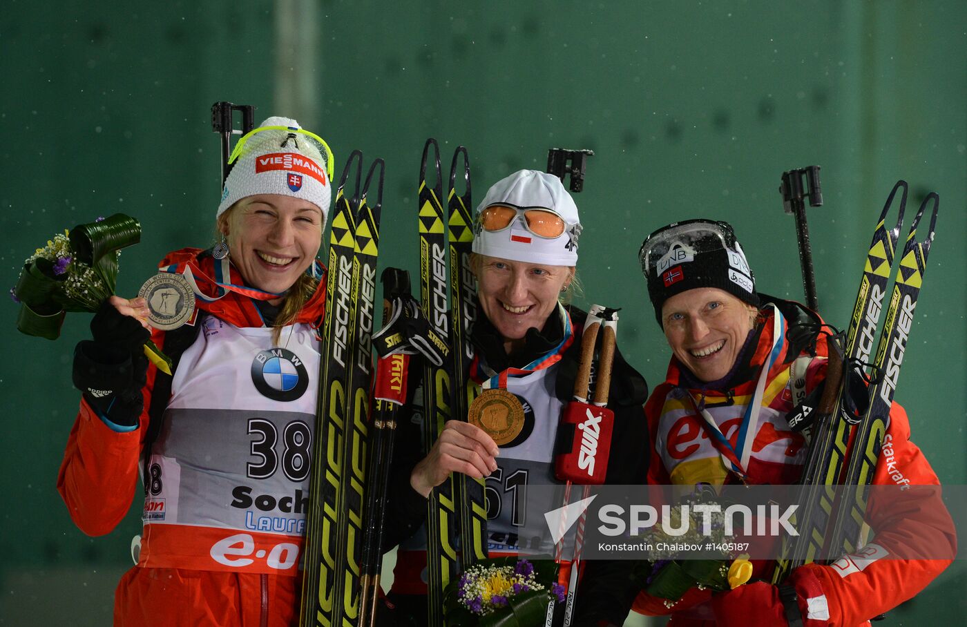 Biathlon. 8th stage of World Cup. Women's Sprint