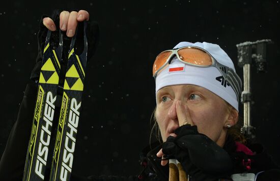 Biathlon. 8th stage of World Cup. Women's Sprint