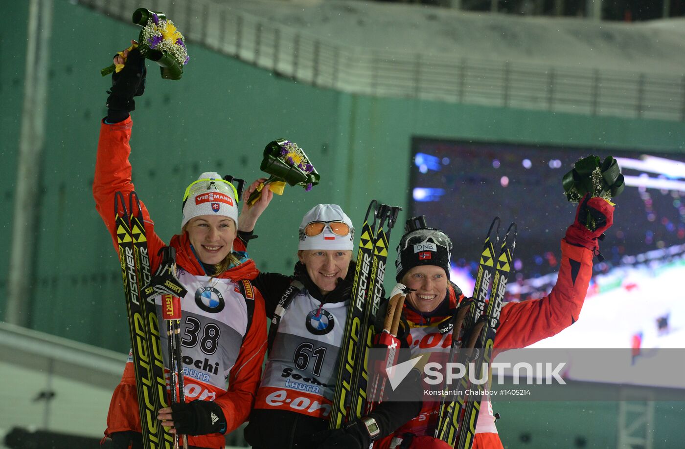 Biathlon. 8th stage of World Cup. Women's Sprint