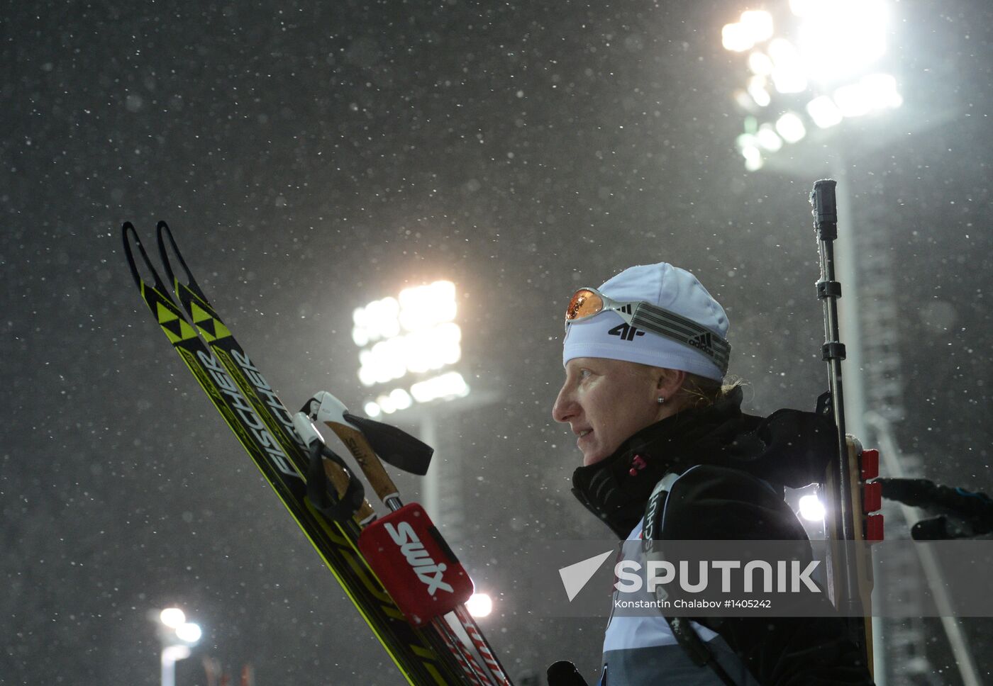 Biathlon. 8th stage of World Cup. Women's Sprint