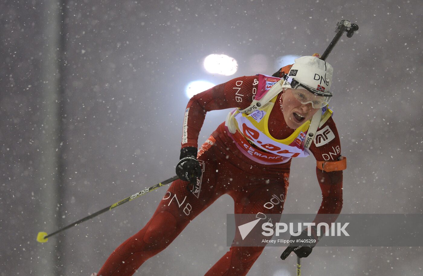 Biathlon. 8th stage of World Cup. Women's Sprint