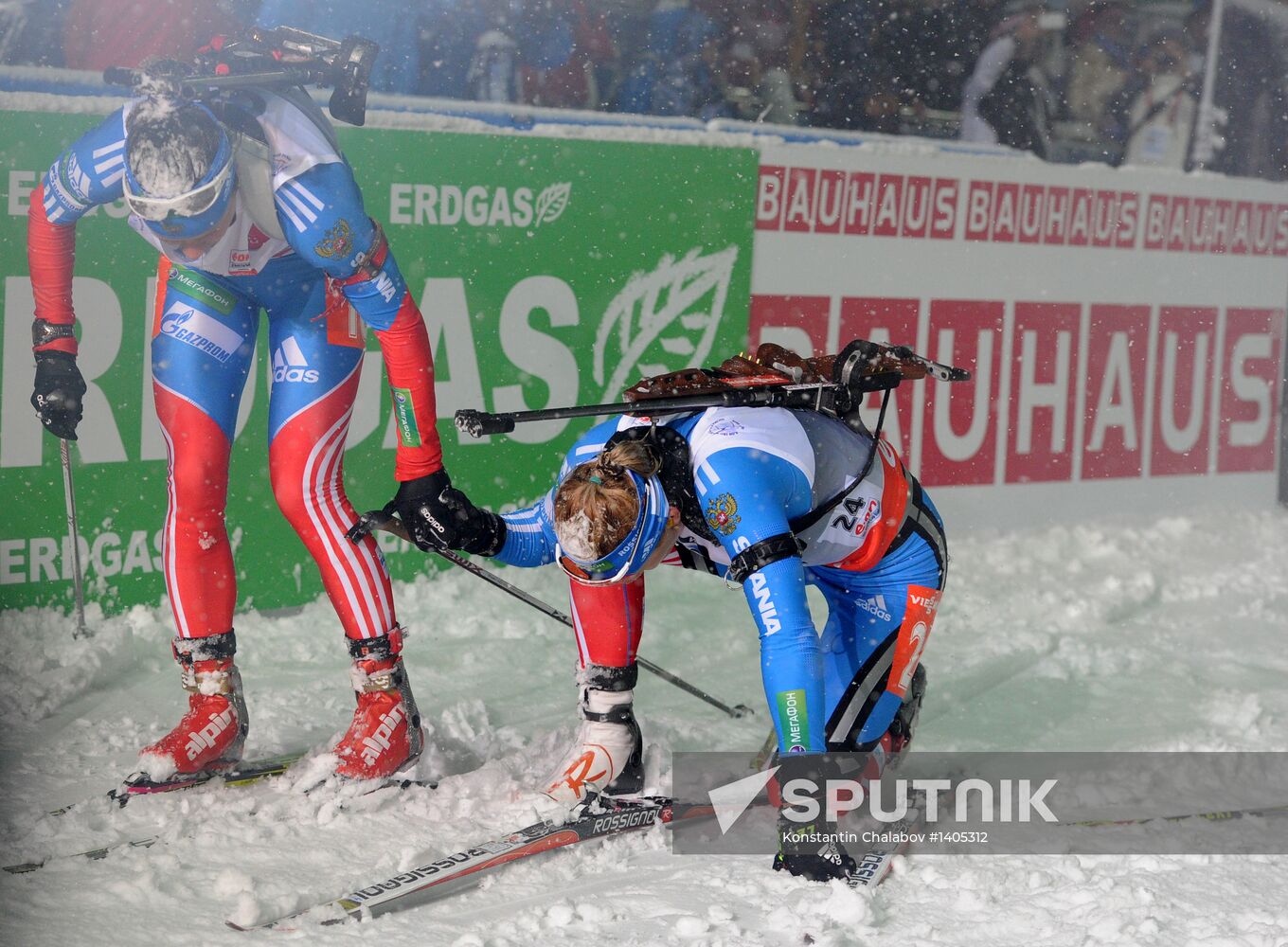 Biathlon. 8th stage of World Cup. Women's Sprint