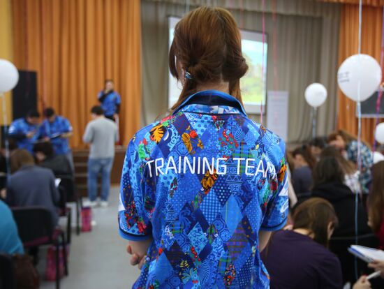 Sochi 2014 volunteers training starts