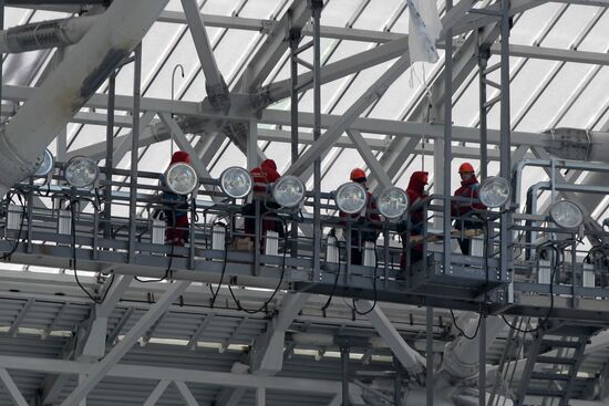 Construction of Universiade 2013 sports facilities