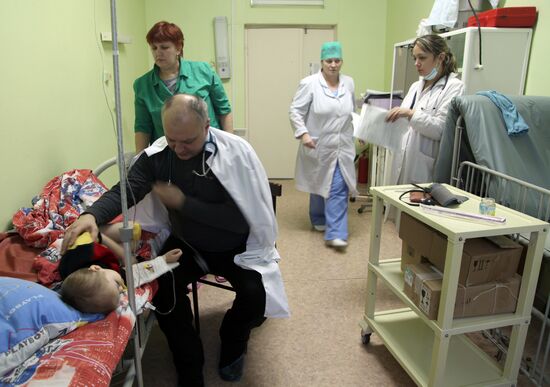 Air ambulance in Arkhangelsk region
