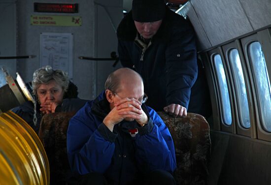 Air ambulance in Arkhangelsk region