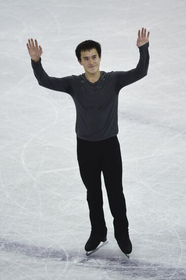 World Figure Skating Championships. Training sessions