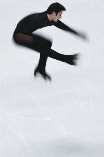 World Figure Skating Championships. Training sessions