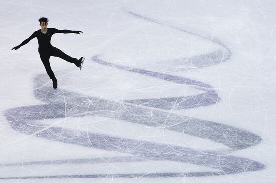 World Figure Skating Championships. Training sessions