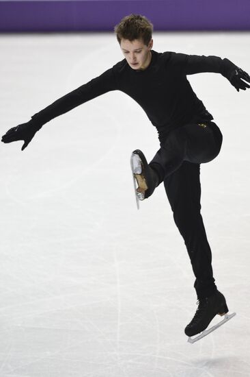 World Figure Skating Championships. Training sessions