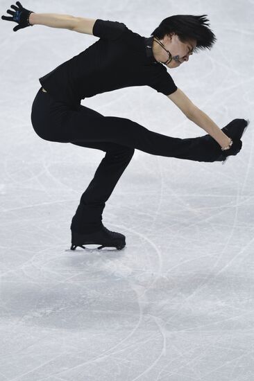 World Figure Skating Championships. Training sessions