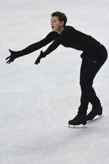 World Figure Skating Championships. Training sessions