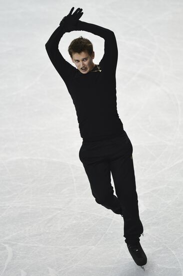 World Figure Skating Championships. Training sessions