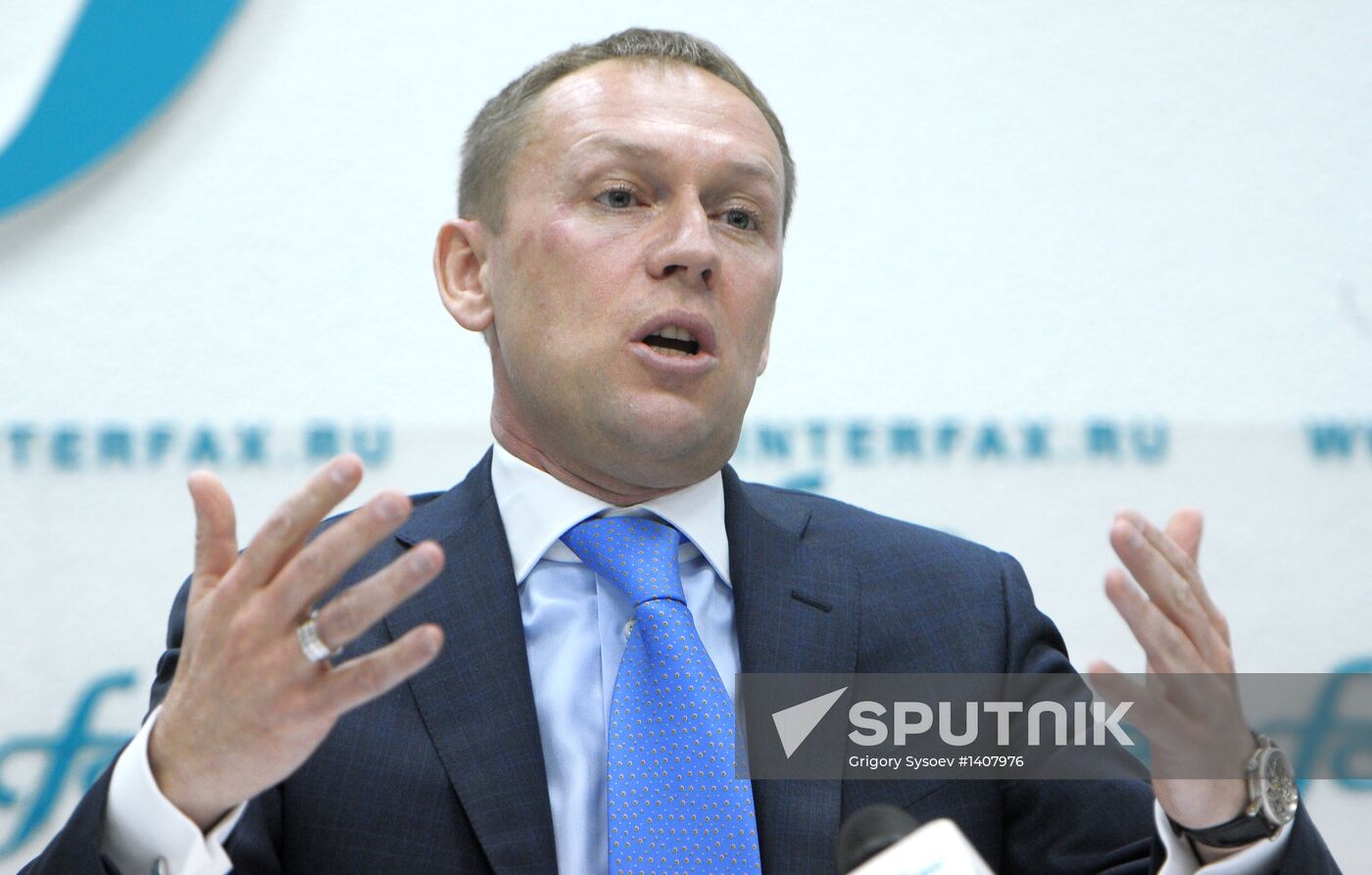 Duma deputy Lugovoy gives news conference on Litvinenko's case