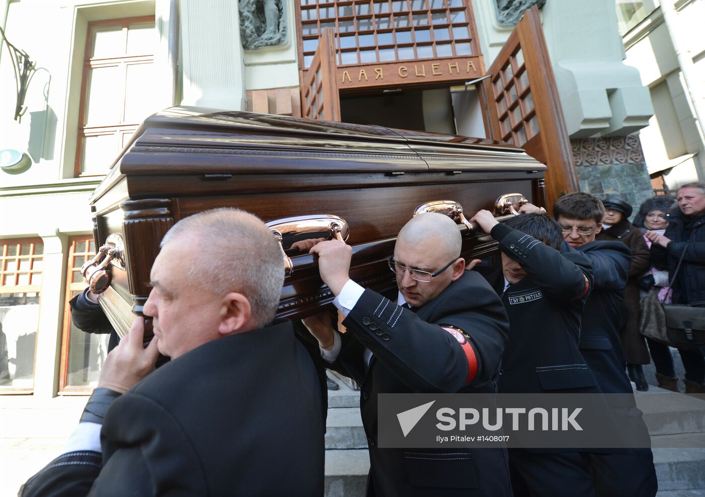 Bidding farewell to actor Andrey Panin