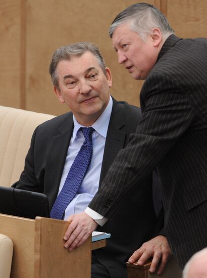 State Duma holds plenary session