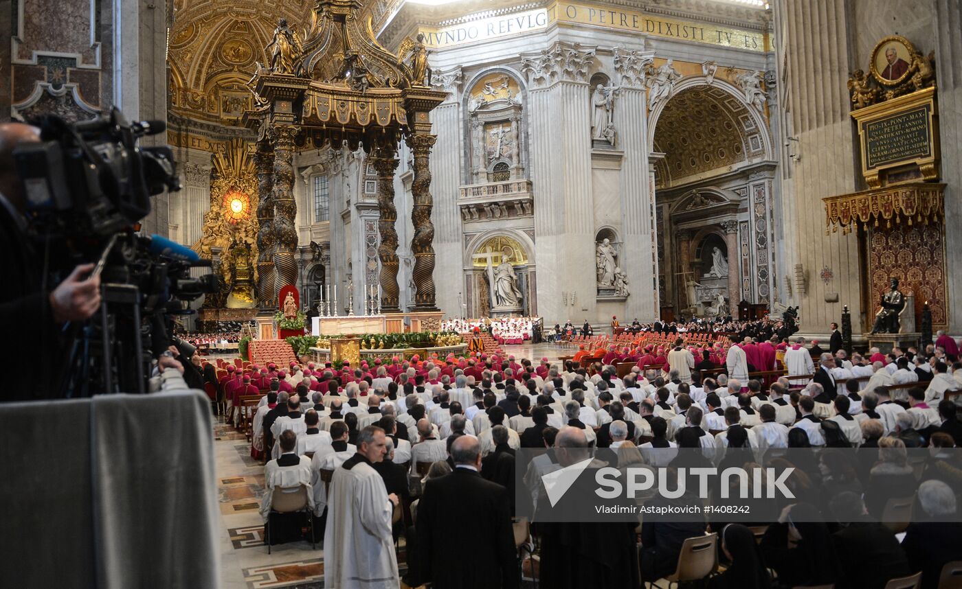 Vatican in anticipation of new Pope