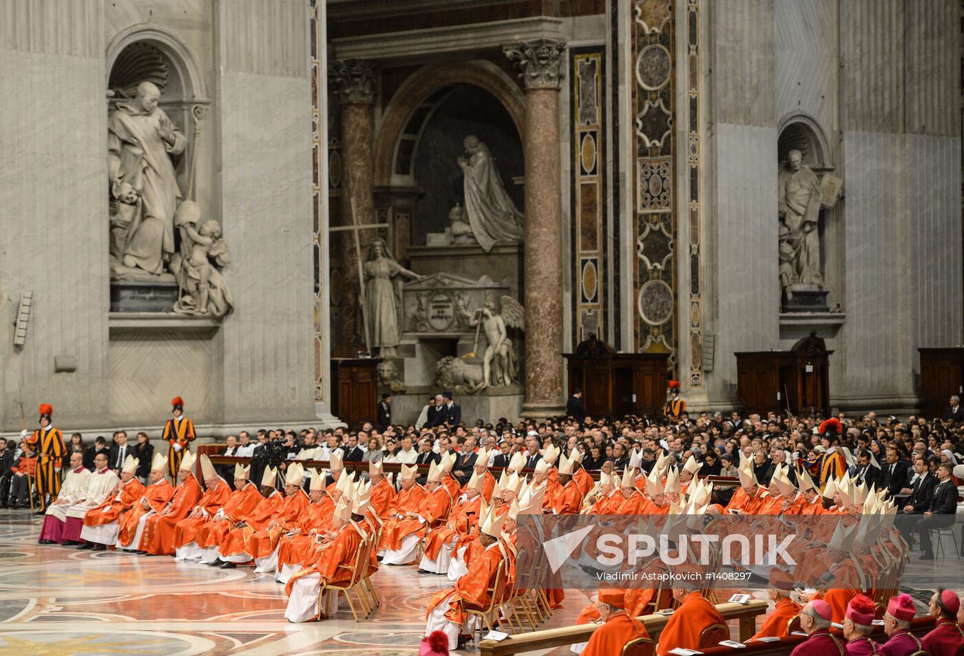 Vatican in anticipation of new Pope