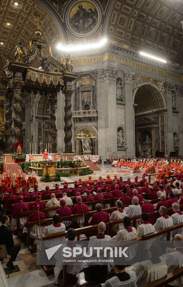 Vatican in anticipation of new Pope