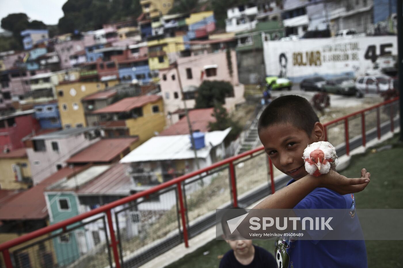 Dangerous slums of Caracas. 23rd of January Barrio