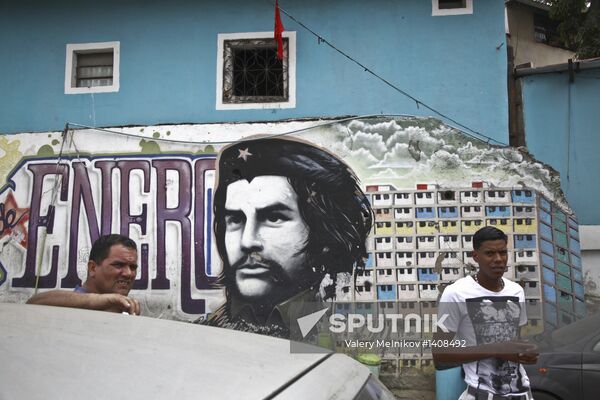 Dangerous slums of Caracas. 23rd of January Barrio