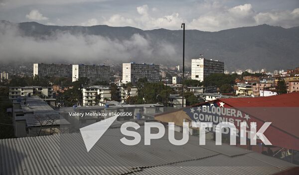 Dangerous slums of Caracas. 23rd of January Barrio