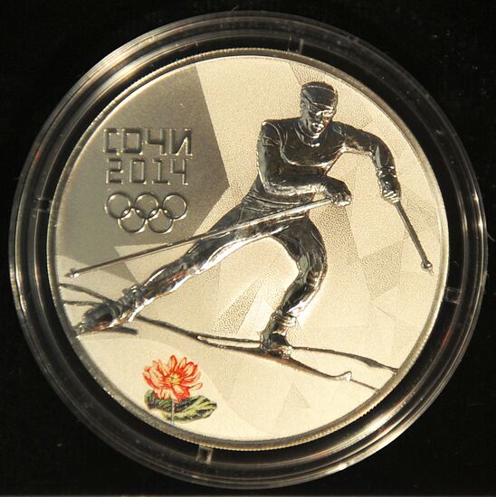 Presentation of Sochi 2014 commemorative bill