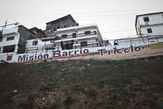 Dangerous slums of Caracas. 23rd of January Barrio