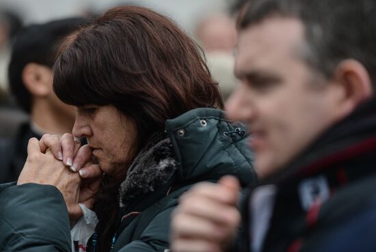 Black smoke rises from Sistine Chapel in Vatican City