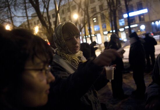 Food for homeless people