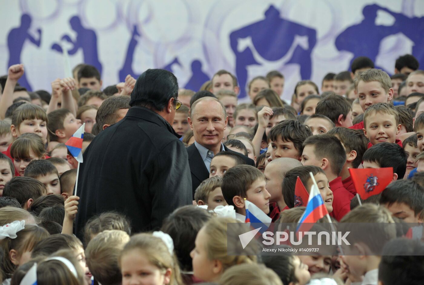 Putin, Sobyanin visit Sambo-70 training center