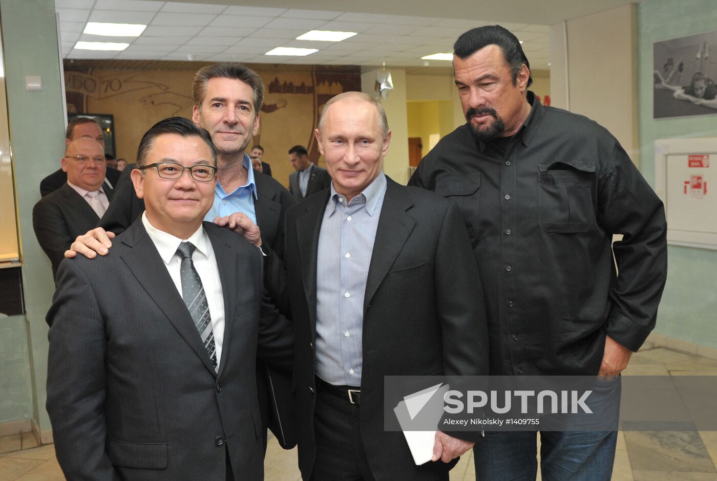 Putin, Sobyanin visit Sambo-70 training center