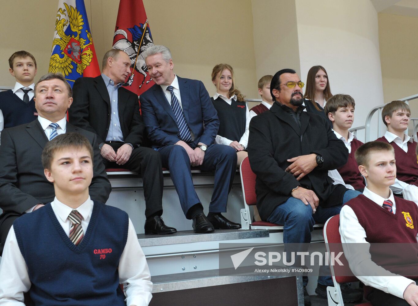 Putin, Sobyanin visit Sambo-70 training center