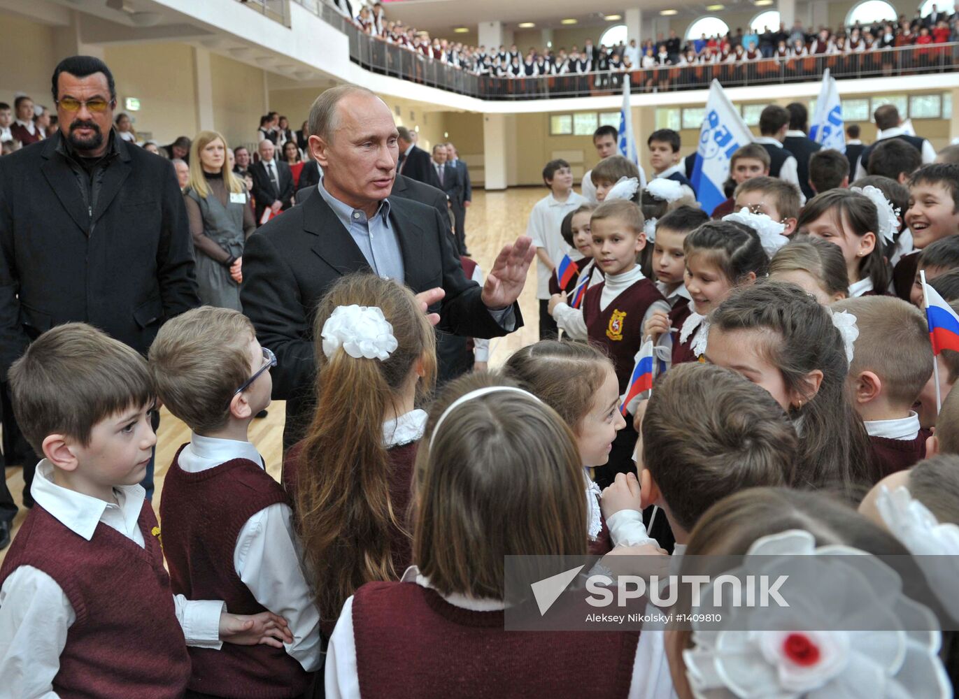 Putin, Sobyanin visit Sambo-70 training center