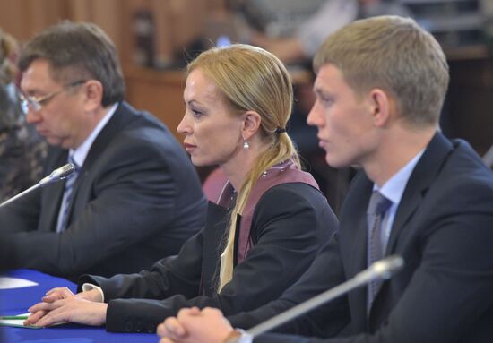 Putin, Sobyanin visit Sambo-70 training center