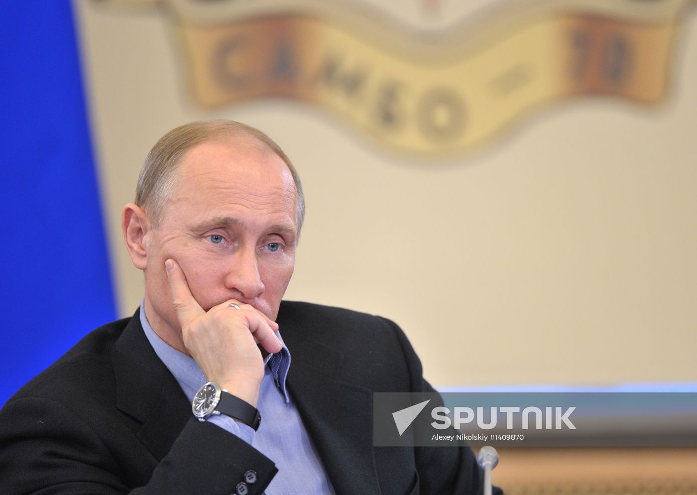 Putin, Sobyanin visit Sambo-70 training center