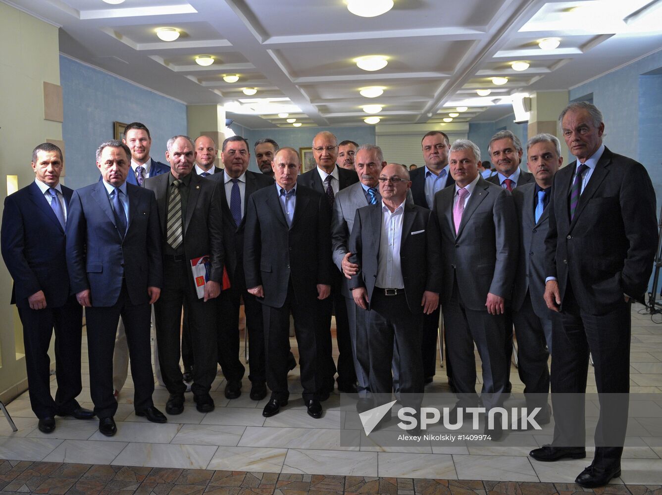 Putin, Sobyanin visit Sambo-70 training center