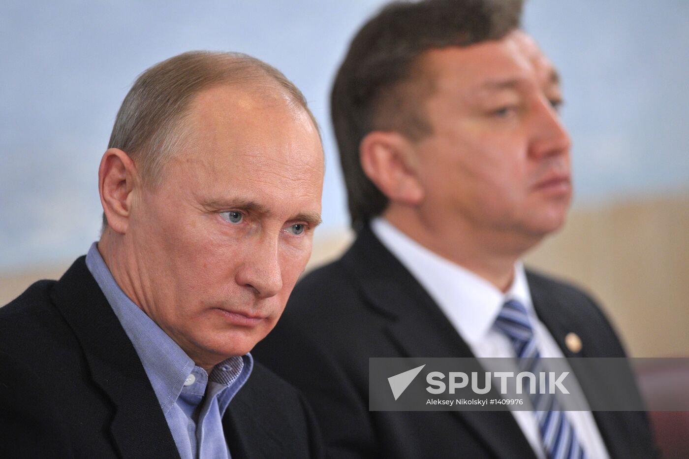 Putin, Sobyanin visit Sambo-70 training center