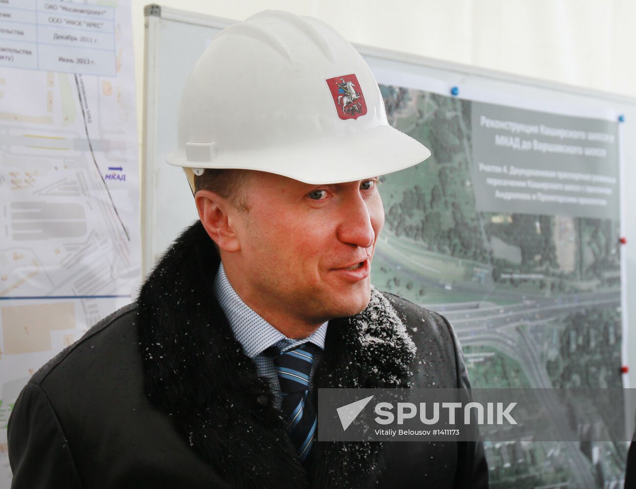 Head of the Moscow Department of Construction Andrei Bochkaryov